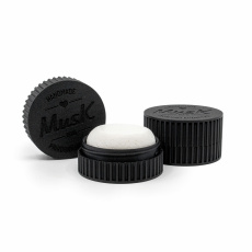 Musk Portable Container for Solid Shampoo Black 80 g