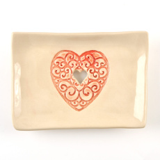 Musk Soap Red Heart 1 pc