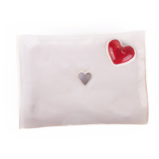 Musk Soap Dish Heart 3D 1 pc