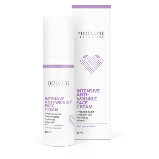 Natuint Cosmetics Anti-wrinkle cream with hyaluronic acid 50 ml